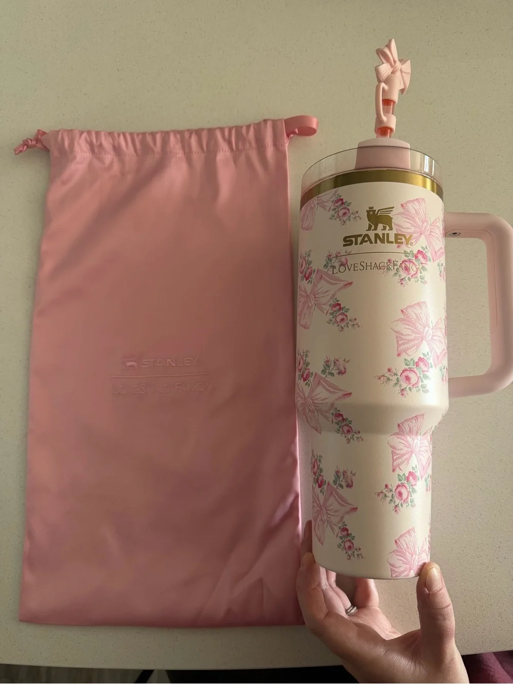 LoveShackFancy x Stanley Tumbler